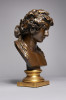 Bust of Antinous as Bacchus with Floral Wreath