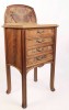 Art Nouveau Walnut and Pearwood Bedroom set by 19th Century French School