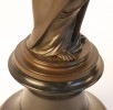 Auguste Joseph Peiffer, Pair 19th century Bronze Candelabra by Auguste Joseph Peiffer