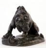 Lion with Snake by Antoine-Louis Barye