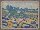 Haystacks at Berlin Heights by August Frederick Biehle
