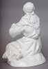 A Berlin Blanc de Chine Glazed Figure of Pocahontas