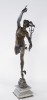 A Large Bronze Figure of Mercury by 19th Century French School