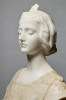 Bust of a Medieval Beauty by 19th/20th Century Italian