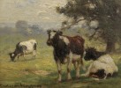 Cattle in Landscape by Guy Carleton Wiggins