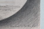 Landscape Graphite and Weight Heightening on Paper Drawing: 
