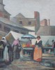 Market Scene, Italy  by Clarence Holbrook Carter