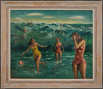 Riding the Surf by Clarence Holbrook Carter