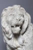 A Cast Stone Figure in the Style of a Medici Lion by 20th Century School
