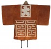 A Ceremonial Japanese Tanned Suede Fireman's Coat