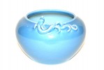 A Chinese Claire de Lune Glaze Dragon Vase