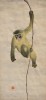 Monkey on a Vine by 20th Century Chinese School