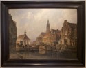 View of Groningen by Cornelis Christiaan Dommelshuizen