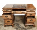 Late 19th Century English Kneehole Desk