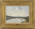 Si-Vallery	Sur Somme by Eugene Boudin