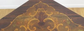 Louis XV Style Bronze Mounted Marquetry Encoignure by 19th Century French School