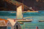 Harbor at Monhegan Island by George Gustav Adomeit