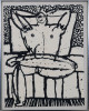 Seated Male by Joseph Glasco