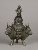 Finely Cast Bronze Grand Tour Inkwell by 19th Century Italian School