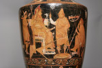 Enormous Greek Apulian Red Figure Lekythos