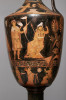 Enormous Greek Apulian Red Figure Lekythos