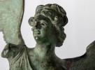 Grand Tour Bronze Figure of Nike, or Winged Victory by 19th Century Italian School
