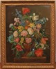 Still Life of Flowers in Dutch Style by J.V. Lebrune