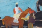 Race Horse and Groom by Joseph Benjamin O’Sickey