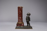 The Lizard, 19th Century (watch holder) by Louis Kley