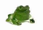 Lalique Art Glass, Gregoire Frog 