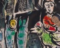 Paysan avec une Horloge by Marc Chagall