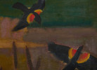 Autumn Riders and Red-Winged Blackbirds by Joseph Benjamin O’Sickey