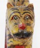 Southeast Asian Carved and Painted Wood Figure of a Tiger