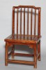 A Pair of Chinese Child's Teakwood Side Chairs