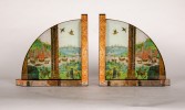 Landscape Decoupage Wood Decorative Art: 