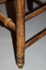 Late 17th c. American or English Rush Seat Pine Ladderback Armchair