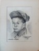 Lot of 7 Portrait Drawings by Milford Goldfarb