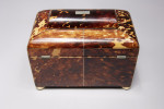 Regency Tortoise Shell Tea Caddy