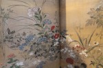 An Exceptional Pair of Edo Period Six Panel Screens by Kitagawa Sosetsu