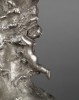 Silvered Metal Decorative Art: 