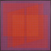 Quadrille - Red by Julian Stanczak