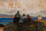 Figures Along the Shore by Gustave Vidal