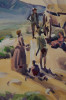 Covered Wagon, The Pioneers, Utah by Frank Nelson Wilcox