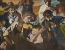 Study for Italian Musicians / Quarrymen in Brecksville by Frank Nelson Wilcox