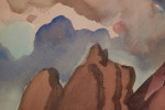 Sun Drenched Pueblo by Frank Nelson Wilcox