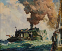 Fish Tug on Lake Erie by Frank Nelson Wilcox