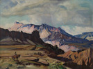 Western Landscape by Frank Nelson Wilcox